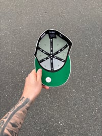 Image 2 of GREEM BRIM  EMERALD WASHINGTON NATIONALS CUSTOM FITTED CAP