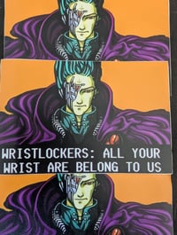 all your wristlocks belong to us sticker 