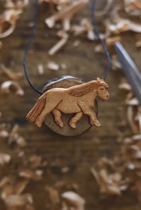 Image 4 of Stallion Horse Pendant 