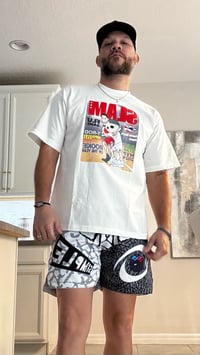 Image 4 of White Retro Shirt  ( SLAM Edition ) 