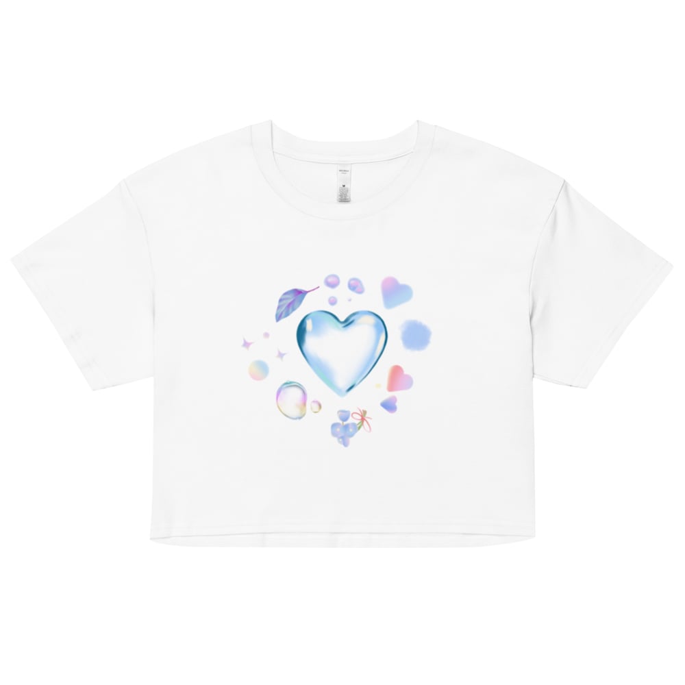 Image of dreamy heart crop top