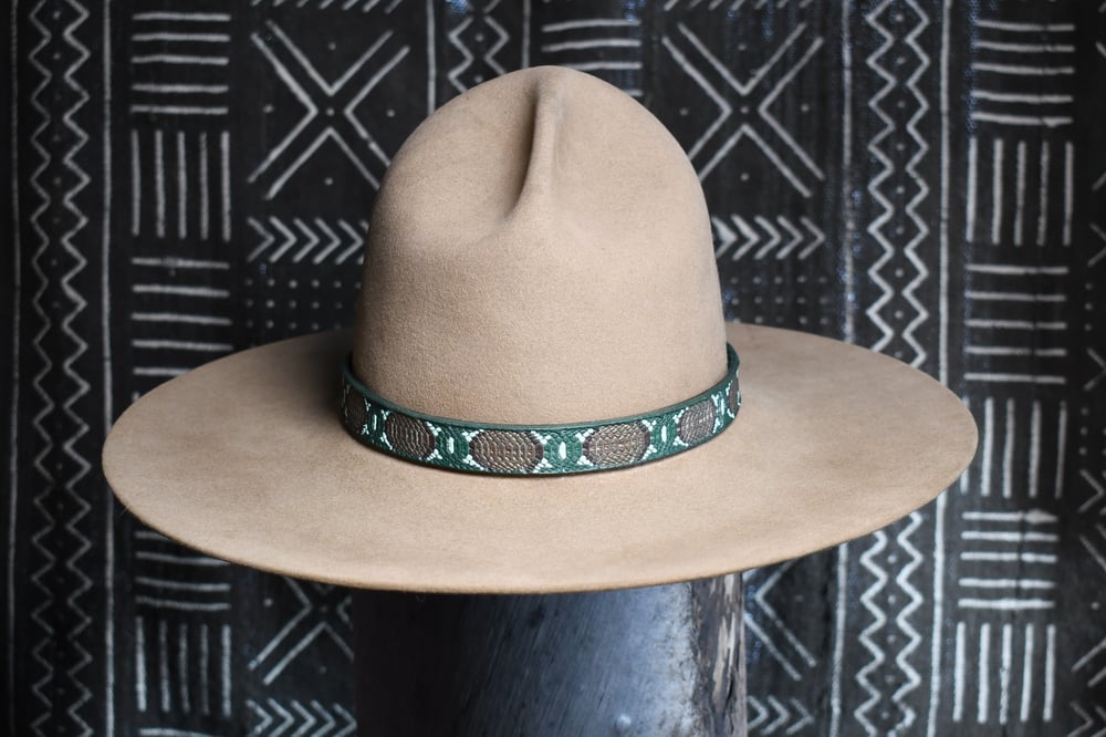 Image of Green Anaconda Cosmic Serpent Hat Band