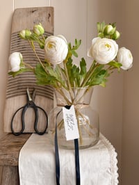 Image 2 of Soft White Luxury Ranunculus Bouquet ( 6 included )
