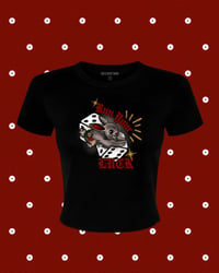 Image 1 of Run Your Luck Baby Tee