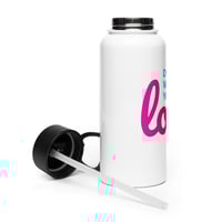 Image 2 of Do You hate You Love - Stainless steel water bottle with a straw lid