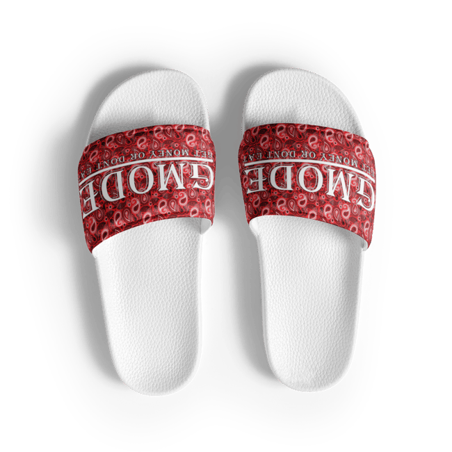 Red Women's slides