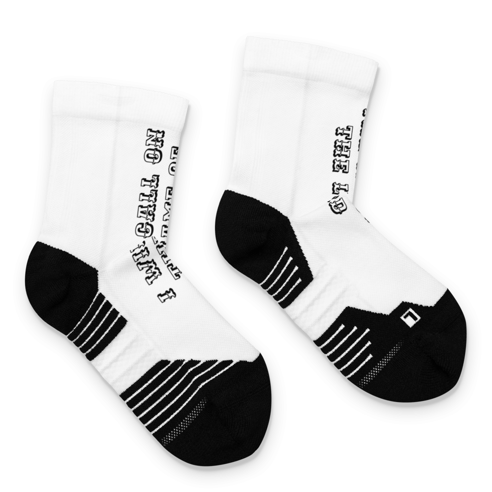 Image of Ankle socks | I will call on the name of the Lord
