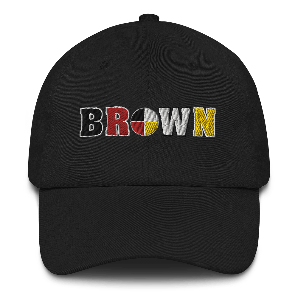 LOWER AZ BROWN 4 Directions Snapback Hat