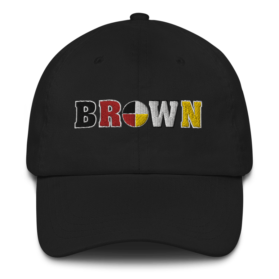Image of Lower AZ 4-Directions Brown Dad hat