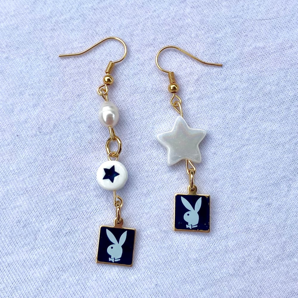 Image of Playful Bunny Earrings