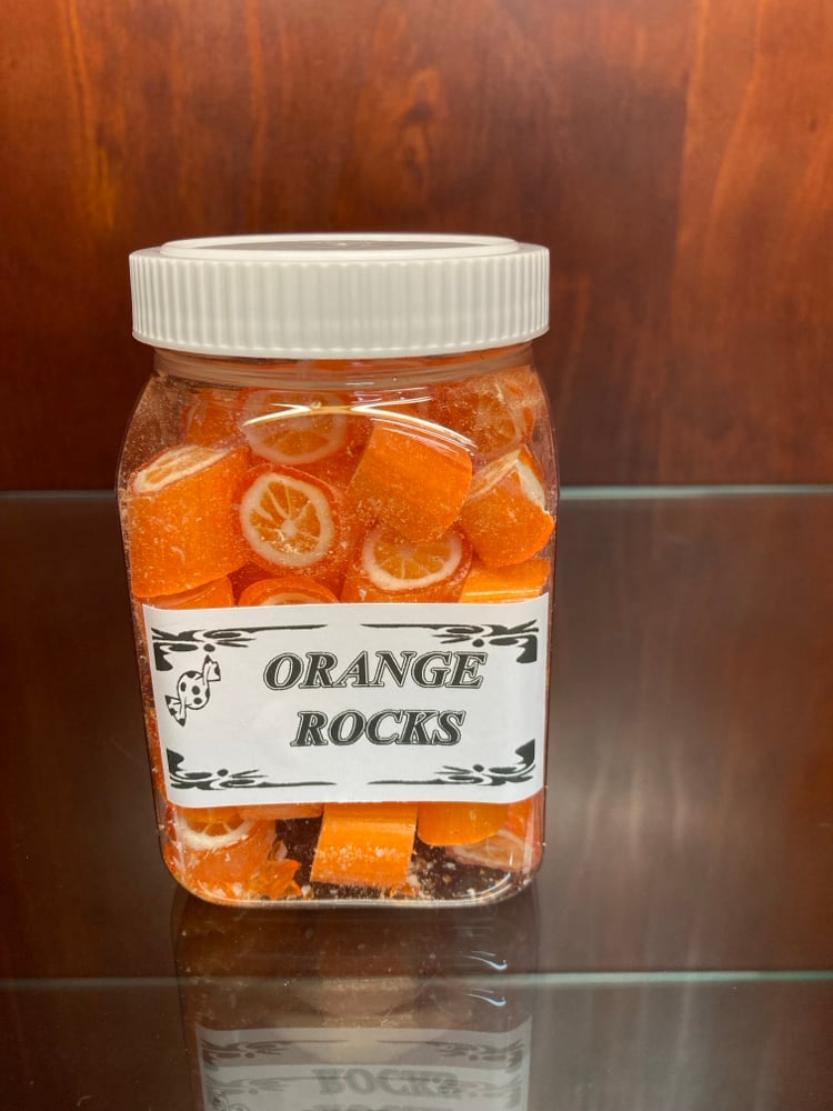 Image of Orange rock candy 
