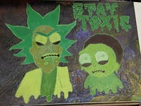 Image 2 of “Stay Toxic” 20x24 Canvas