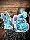 Ghost Cat And Dog (sticker Set)