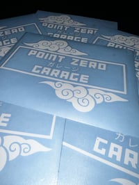 Image 1 of Point Zero Garage Logo Cut Out 