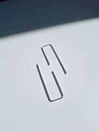 Image 1 of Silver needle earrings