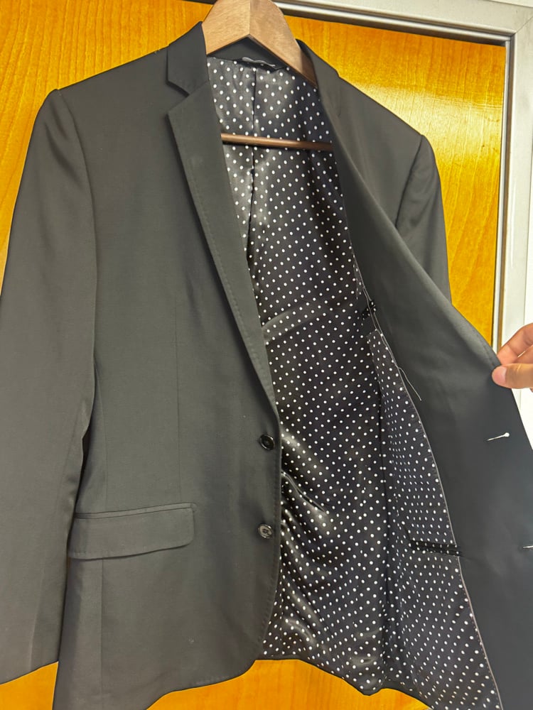 Image of Dolce & Gabbana Polka Dot Lined Blazer