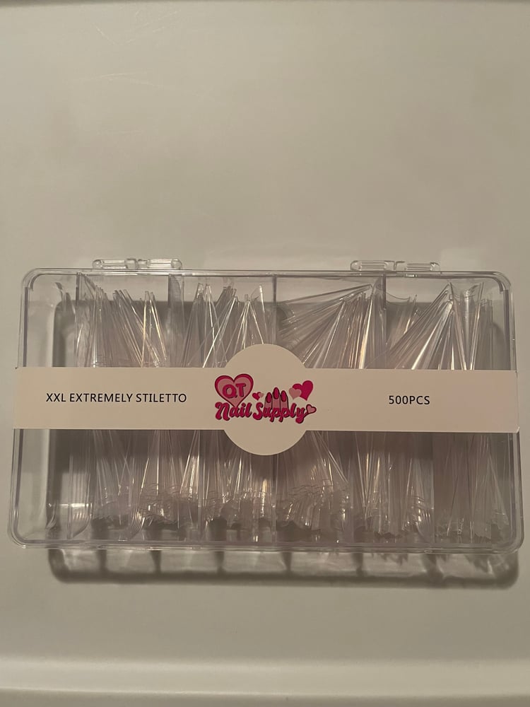 Image of XXL EXTREMELY STILETTO NAIL TIPS