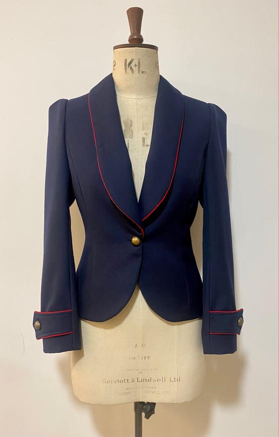 Image of Show jacket with contrast piping