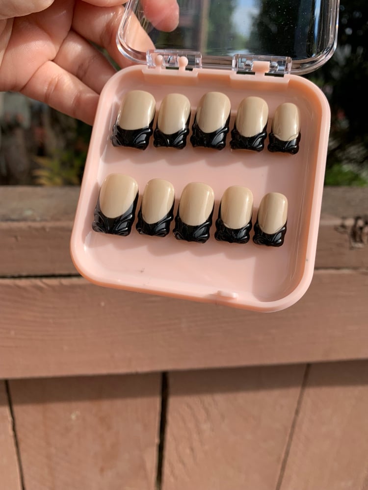 Image of Black 3D Frenchies