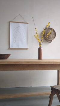 Image 3 of La table de ferme en chêne 