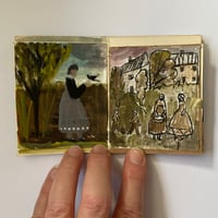 Image 2 of Quiet Lives - book one - mixed media artwork 