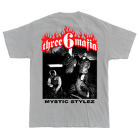 Image 4 of THREE 6 MAFIA -  HB RIPS (BLACK/GREY/ NAVY)