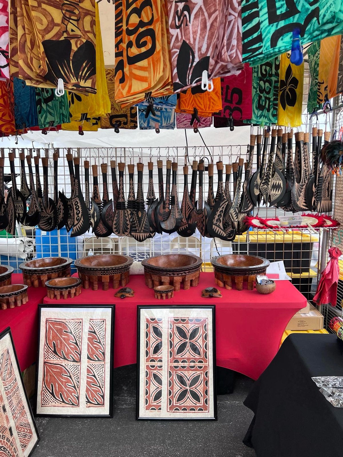 Image of Polynesian crafts and Arts🌺