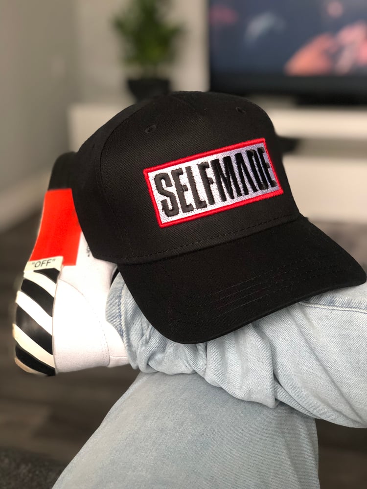 Image of Selfmade Cap black/red