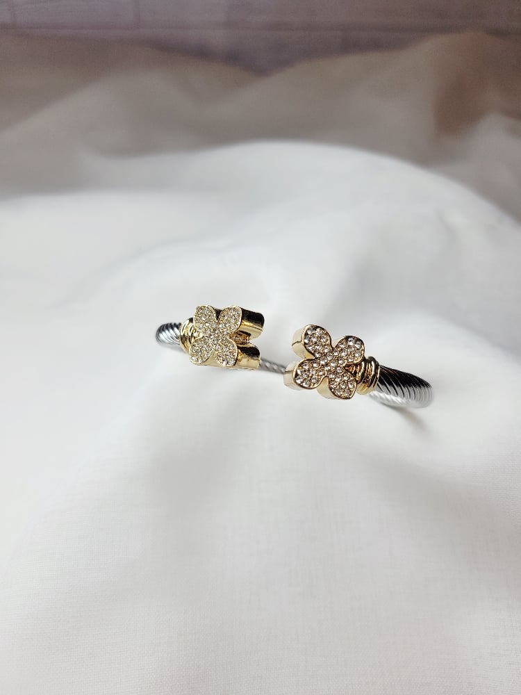 Image of Clover Cable Bracelet 