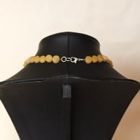 Image 3 of Yellow Jade & Dentalium Necklace