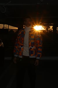 Image 2 of The Zongo Jacket- luxury kente