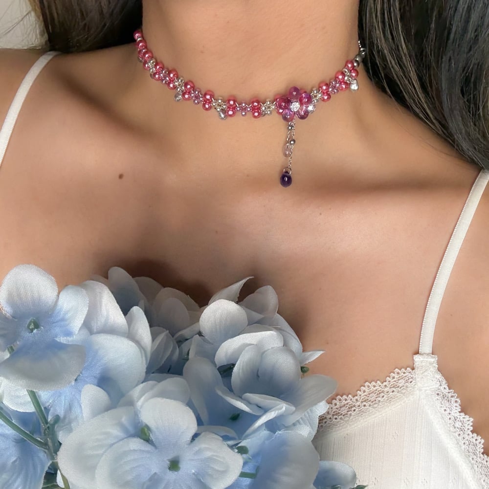 Image of Raspberry Punch Necklace