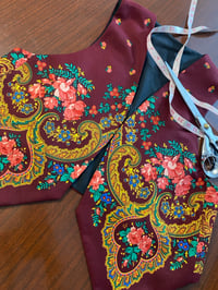 Image 6 of Chaleco feito a man. FOLIADA GRANATE. Feito por encarga!