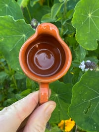Image 2 of Mini Jugs Orange Glaze 