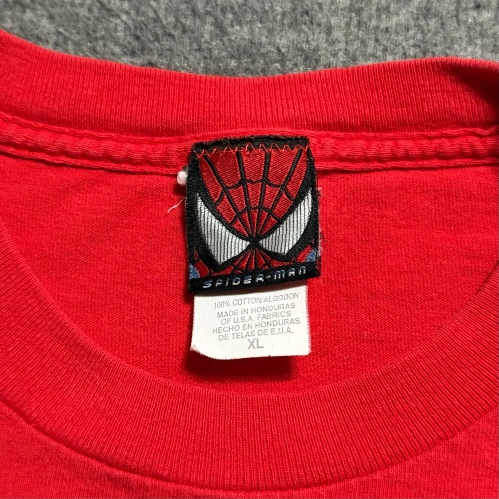 Image of 2000s Spiderman Movie Promo Graphic Tee (XL)