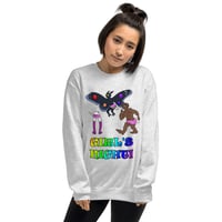 Girl's Night! A Cryptids in Booty Shorts Unisex Sweatshirt