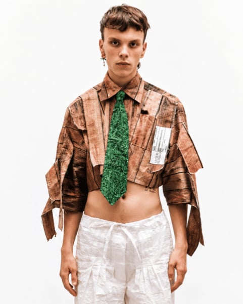 Image of CRAVATE  « HERBE »