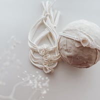 Image 6 of Cream Rose Headband