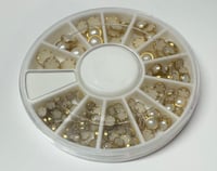 Pearls w/ Gold-Rim Wheel