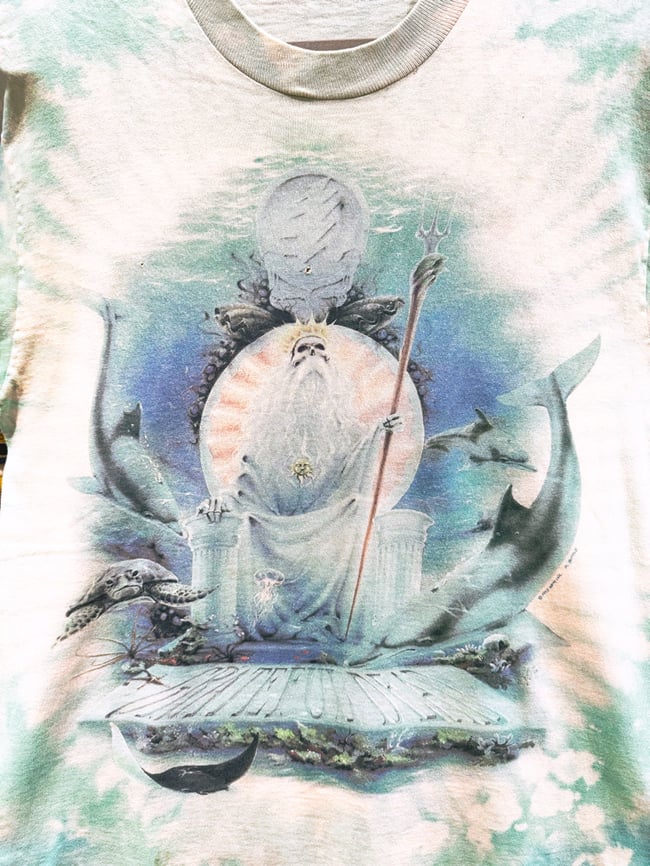 Grateful Dead 1995 Summer Tour ‘Poseidon’ T-Shirt - Fits L