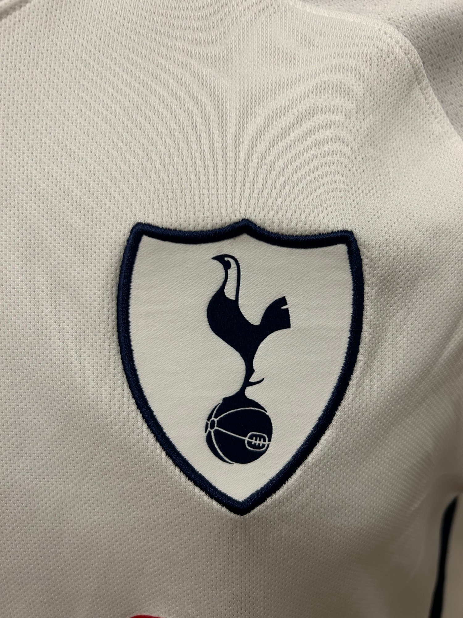 Image of Tottenham Hotspur “DELE 20” 2017/18 Home Shirt + UCL patches (M)