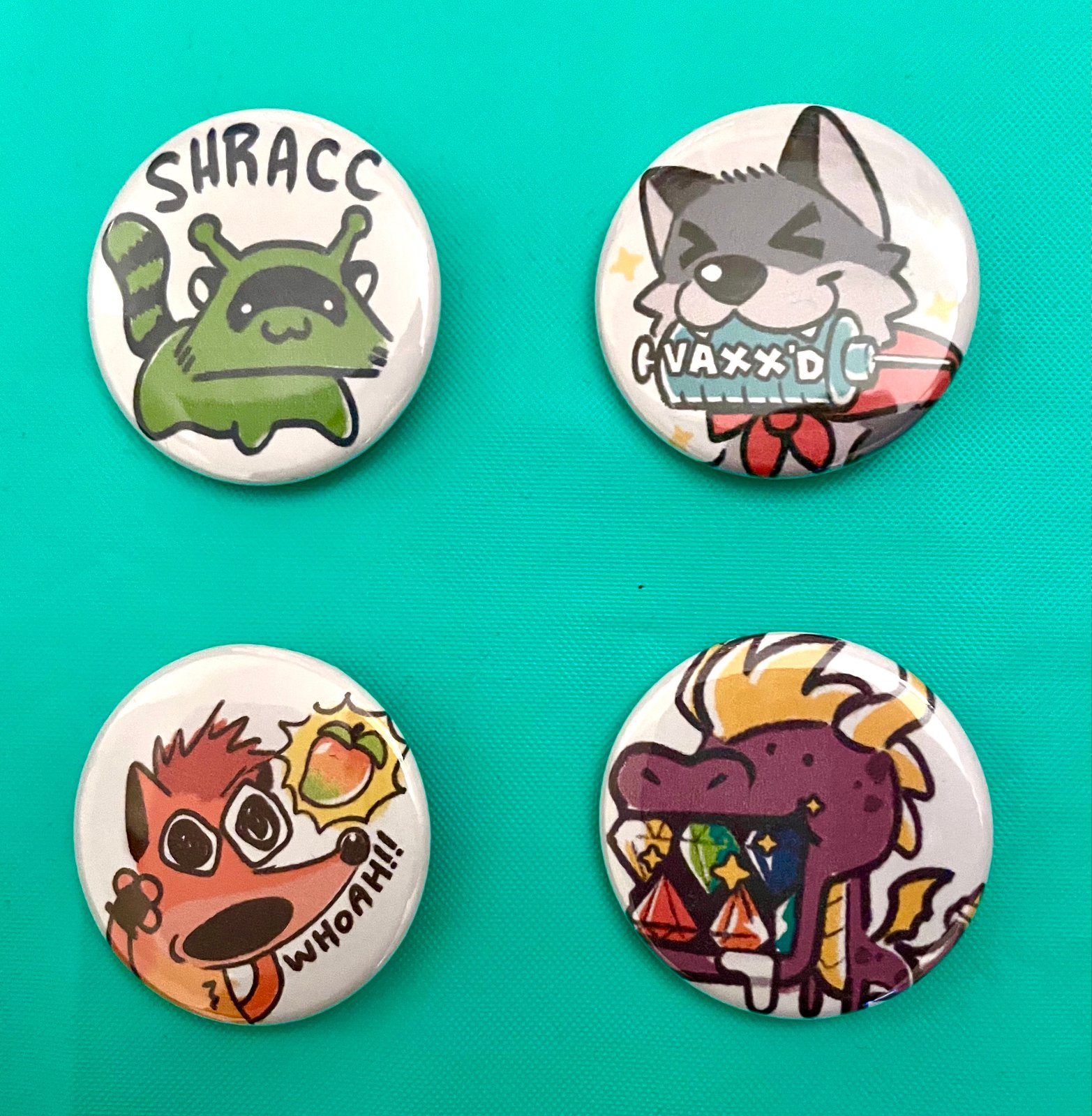 The 4 Horseman of the Apocolypse (BUTTONS) | Spunky Stuff!