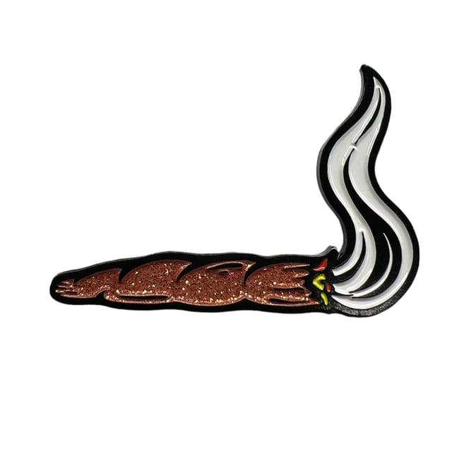 Up In Smoke Pin - Honey Bourbon