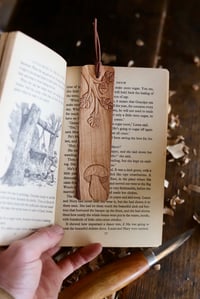 Image 2 of Oak and Mushroom Book Mark 