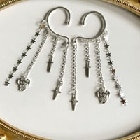 Image 2 of SILVER DRAGON EAR CUFF