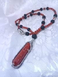 Image 4 of Red Jasper Necklace | Courage • Passion • Endurance