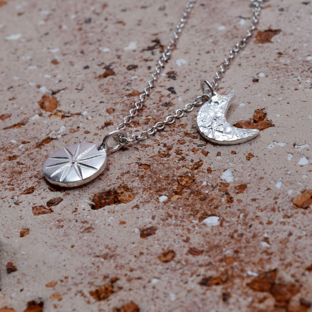 Image of Starry Night silver pendant workshop with Catherine Hambridge