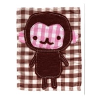 monkey mini print
