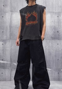 Image 1 of R Flaming Spades Tee 