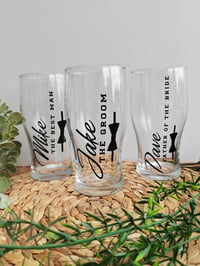 Image 1 of Personalised Pint Glasses 